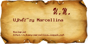 Ujházy Marcellina névjegykártya